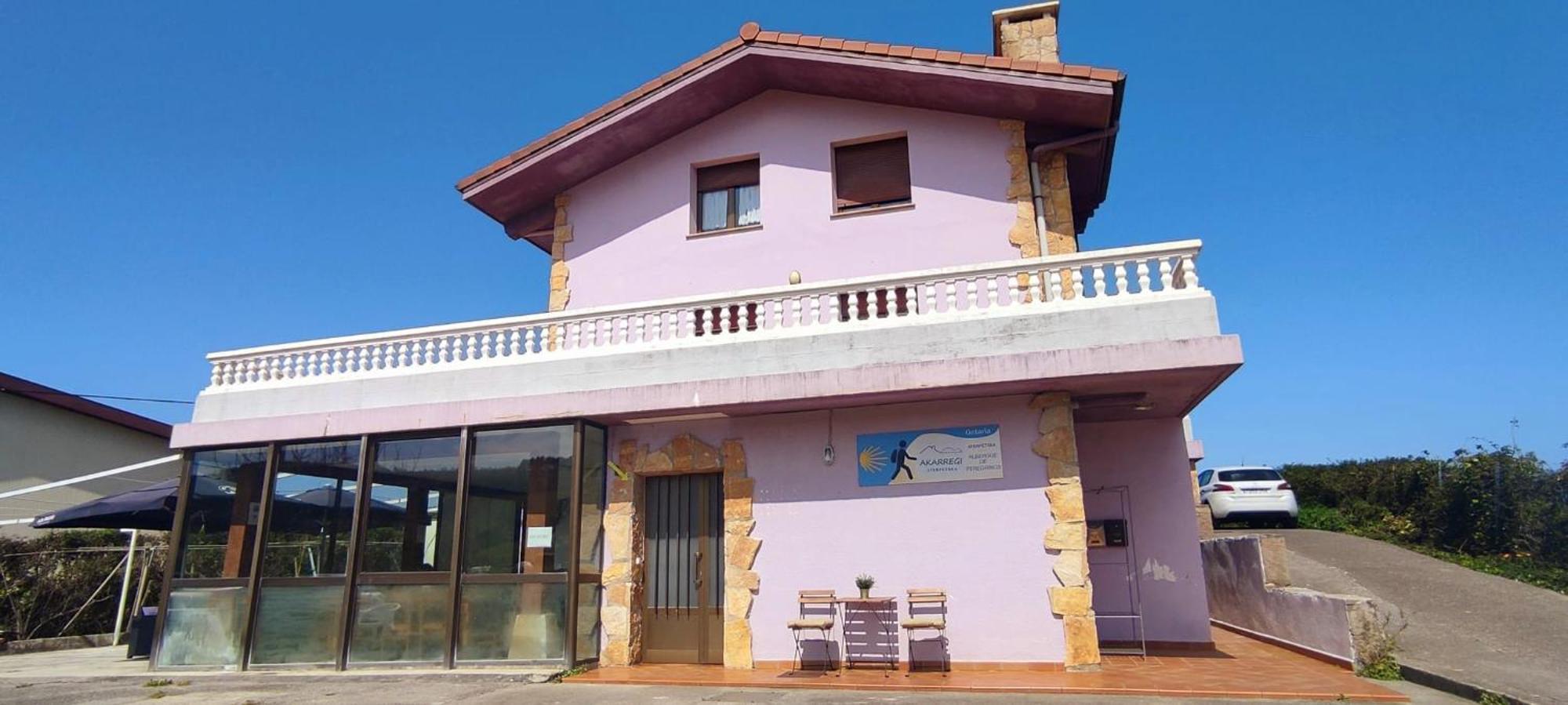 Akarregi-Kanpaia Albergue De Peregrinos Гетария Экстерьер фото